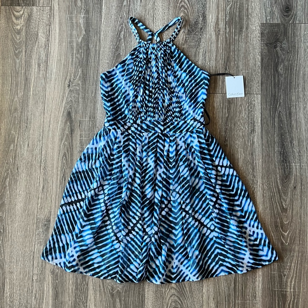 NWT Calvin Klein Dress crisscross back